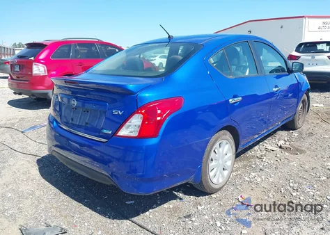 2016 Nissan Versa 1.6 Sv z USA, uszkodzony, nr VIN 3N1CN7AP2GL846178